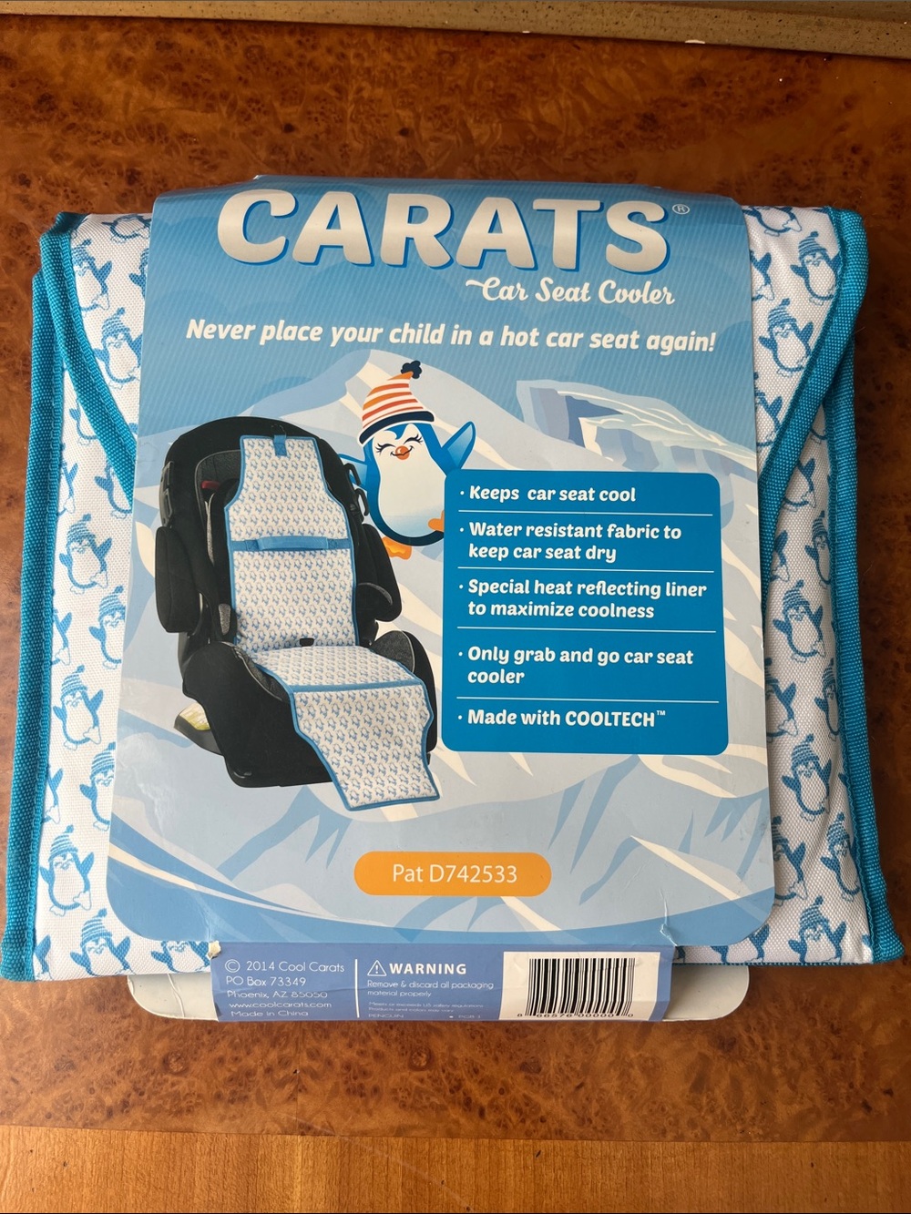 Blue Penguin Kids Car Seat Cooler